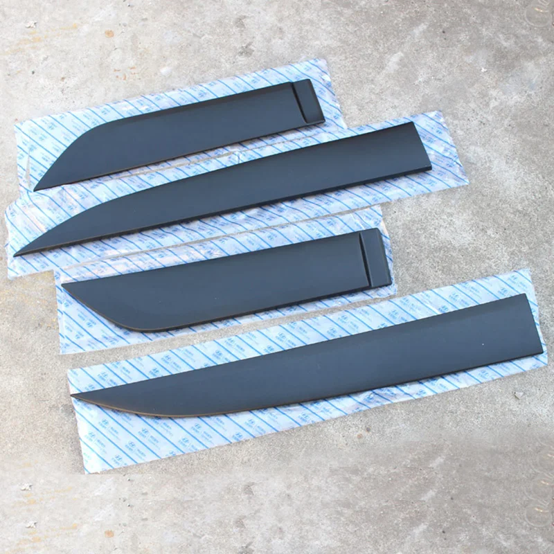 

4pcs car door outer guard plate black plastic anti-collision and anti-erase decorative board original For Hyundai ix35