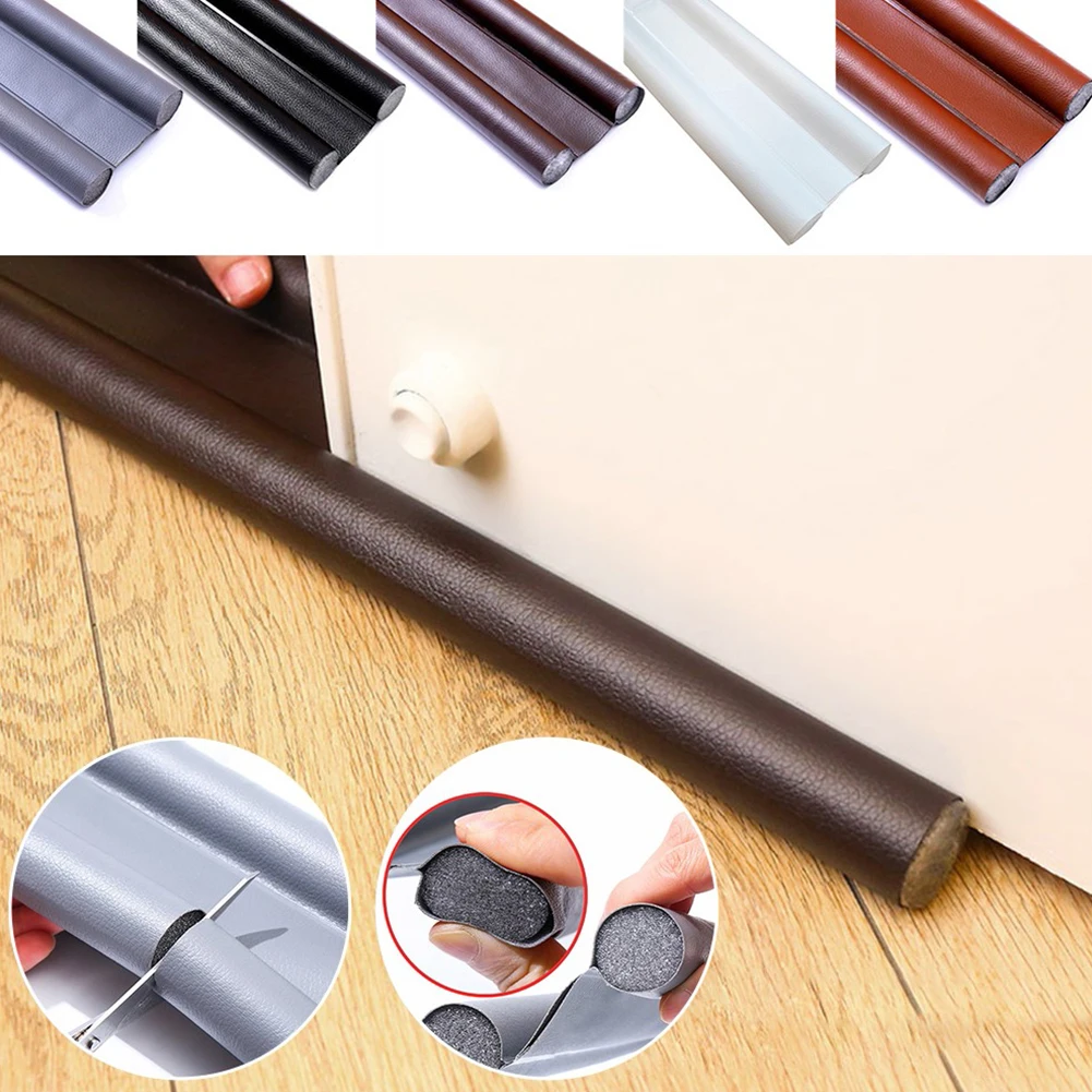 

Waterproof Seal Strip Draught Excluder Stopper Door Bottom Wind Sweep-Blocker Anti-collision Rubber Strip Foam Sound-Insulation