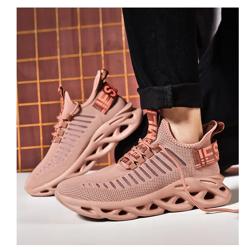 2022 New Men's Sneakers Fashion Outdoor Lightweight Breathable Running Shoes Soft Sole Multifunctional   zapatos deportivos