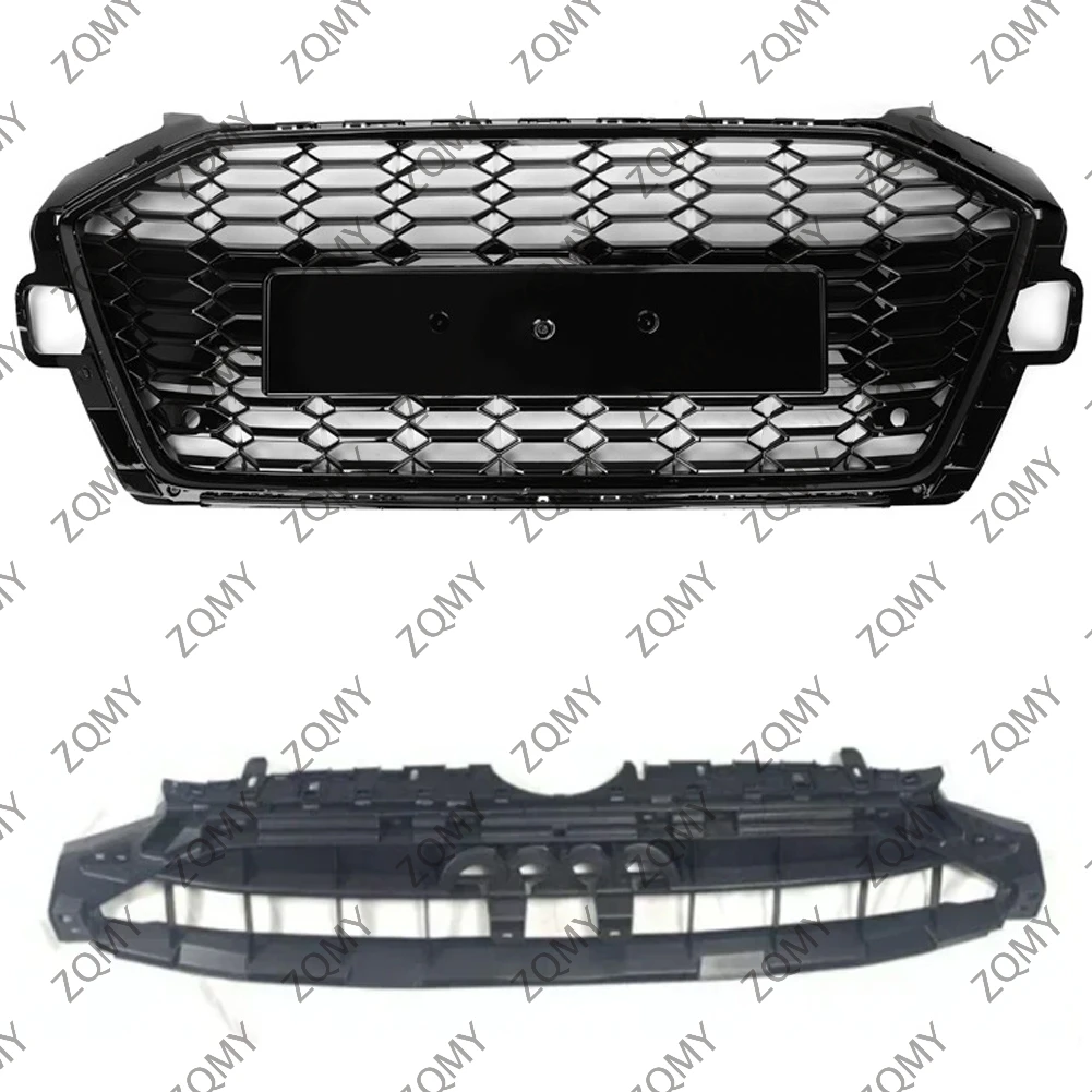 С логотипом для Audi A4/A4L/S4 2020 2021 2022 2023 2024 автомобильный передний бампер решетка