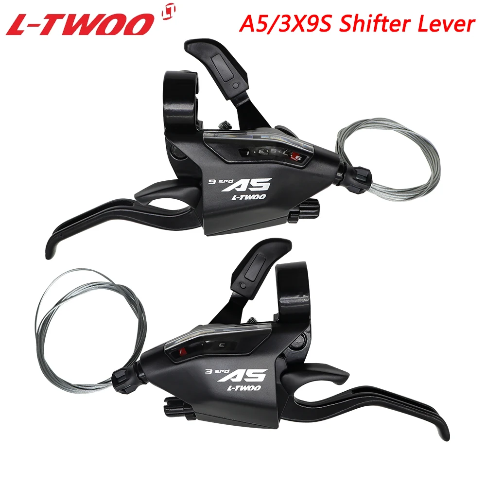 LTWOO A5 3X9 Speed MTB Groupset 9S Right Shifter Lever 3S Left Shifter Lever For Mountain Bike Compatible SHIMANO Bicycle Parts