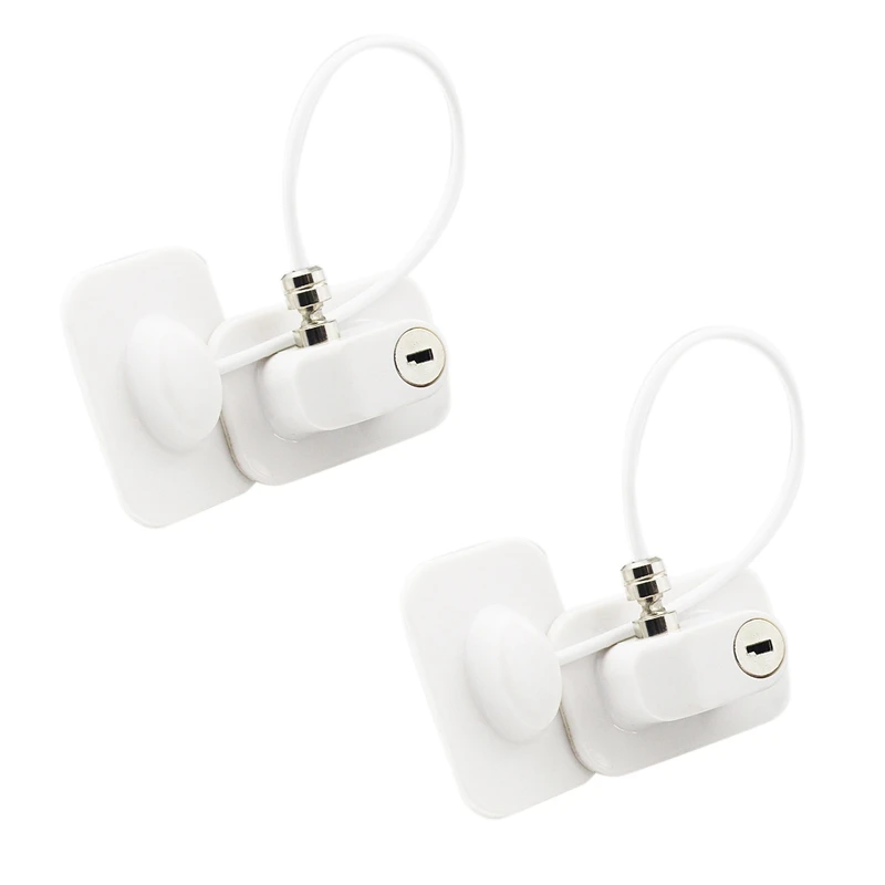 

2X ограничители окон для безопасности детей с кабелем безопасности, не требуются винты, чтобы избежать повреждений и защитить безопасность