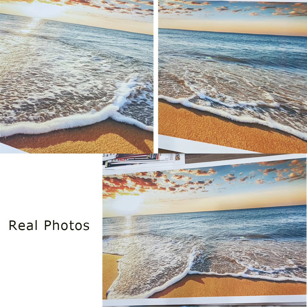 Современный пейзаж Картина на холсте озеро лес камень Горный природа картина