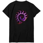 Футболка мужская черно-белая с коротким рукавом, в стиле милитари