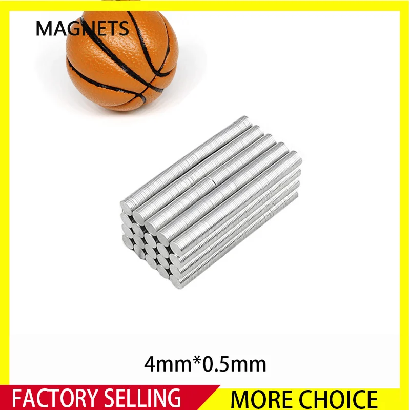 

50 ~ 2000 шт. небольшие круглые мини-магниты N35 Неодимовый Магнит Сильный 4x0,5 мм постоянный магнитный диск 4*0,5 мм для поделок 4 мм x 0,5 мм