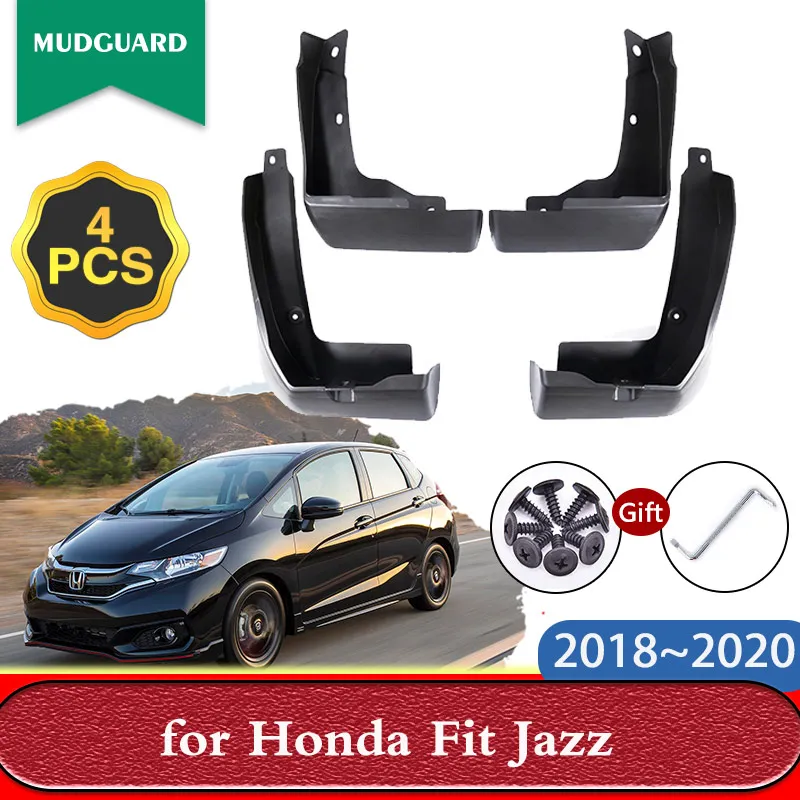 

Брызговики для Honda Fit Jazz GK 2018 2019 2020, брызговики, передние и задние колеса, брызговики, аксессуары для автомобиля