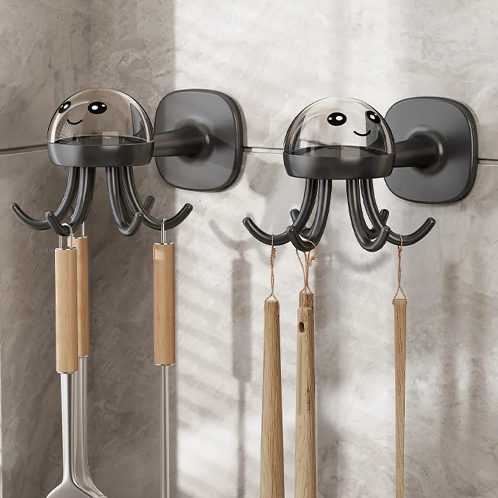 

Sundries Organizer Bathroom Hook Coat Hangers Wall Kitchen Utensils Hanging Holder For Storage Rack Cooking
