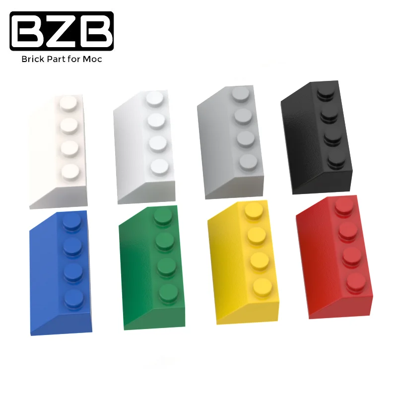 

10 шт./лот BZB MOC 3037 2x445 градусов наклонный кирпич креативная высокотехнологичная модель строительного блока детская игрушка «сделай сам» кирп...