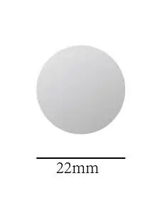 

Диск 22 мм без отверстия 100 шт.
