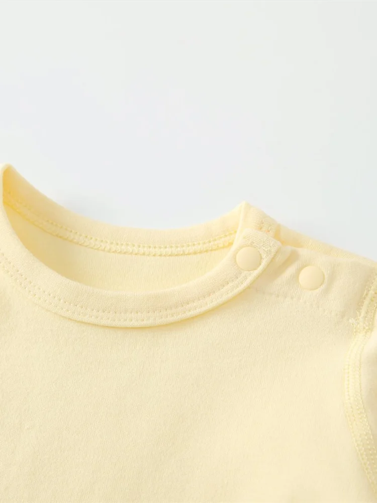 Комбинезон с милым медведем одежда для новорожденных хлопковый мягкий нагрудник