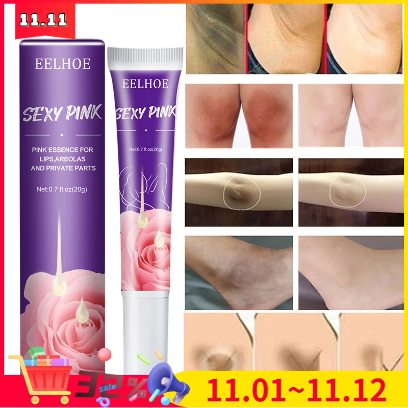 

Intimate Area Pink Essence Body Whitening Cream Underarm Knee Butt Dullness Brighten Improve Lip Moisturizer Facial Beauty Care