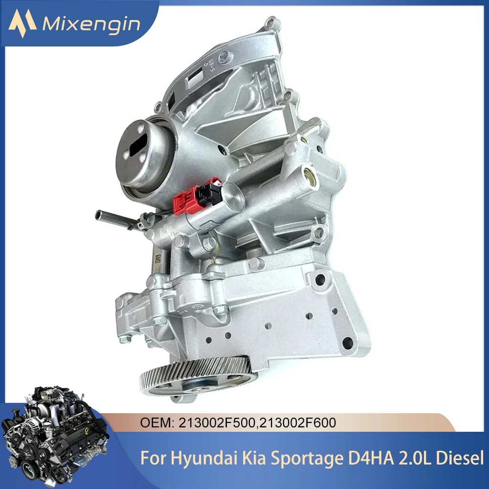 Фото Масляный насос для двигателя 2.0 л, подходит для Hyundai Kia Tucson Sportage D4HA 2.0L CRDi L4 Diesel №1