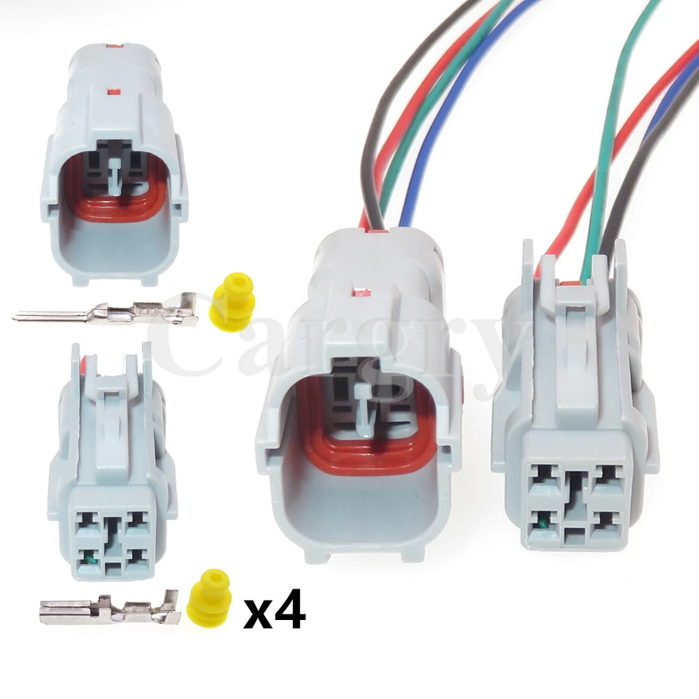Автомобильный разъем для топливного насоса, 1 комплект, 4P 7222-7444-40 7123-7444-40 MG640333 MG610331