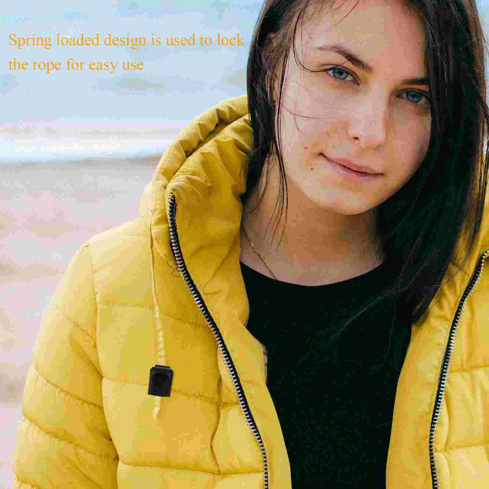 Shoelace Cord Lock Locks Anti- Buckles Ball Earrings Premium Spring Blank Hats Shoes Accessories Plastic Rope DIY