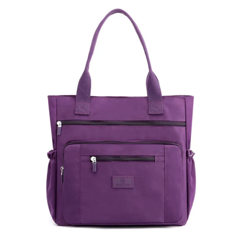 

Новинка 2021, модная сумка-мессенджер, женская сумка на плечо, нейлоновая сумка большой вместимости, модная женская сумка-тоут для покупок