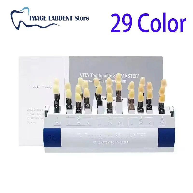 3D Master Стоматологическая лаборатория направляющая для отбеливания 29 цветов