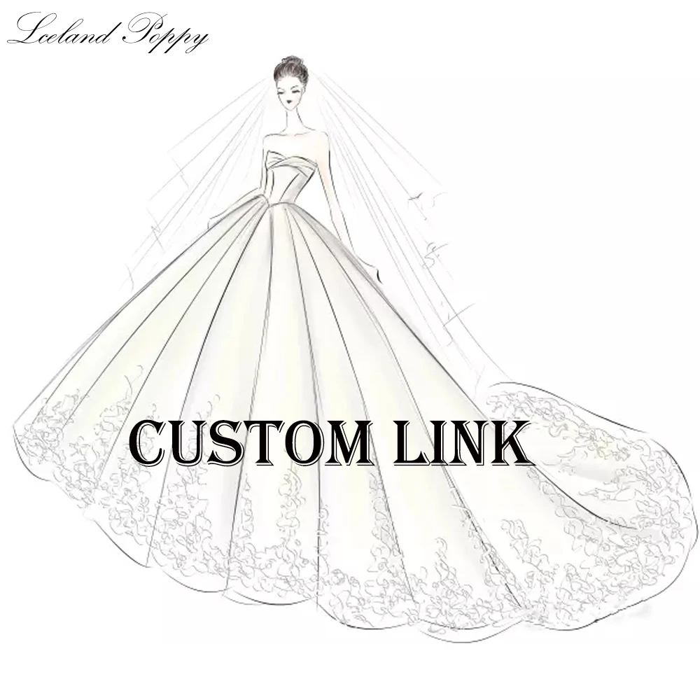 

Lceland Poppy Wedding Dress Custom Made Link Dress Customize Fee Extra Fee Link Contact Us Before Buying
