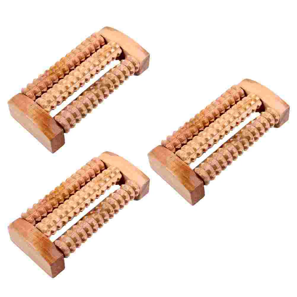 

3Pcs Spiky Feet Roller Arch Pain Roller Plantar Fasciitis Roller Single Roller Deep Tissue Acupressure