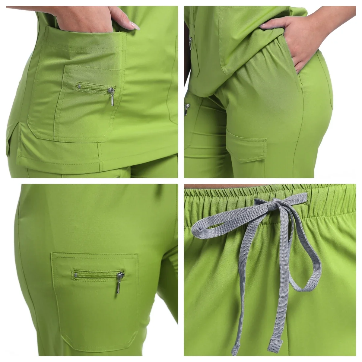 Последние наборы скрабов хирургическая униформа медсестры блузка для врача