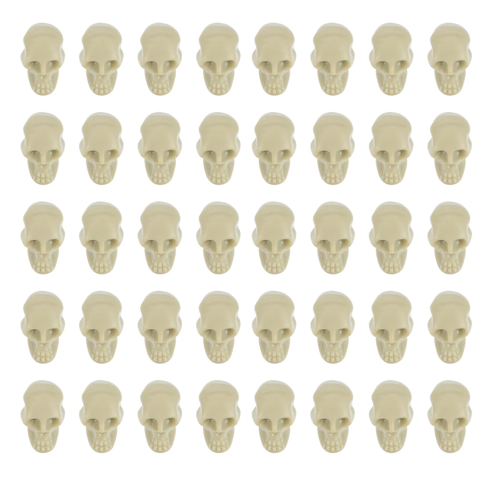 

100pcs Luminous for Bar Haunted House Home Table Decoration Skulls