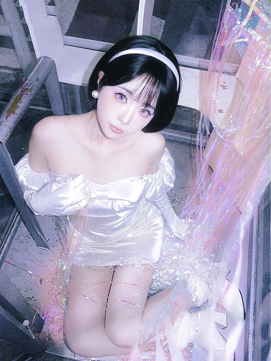 Костюм для косплея аниме &quotинопланетянин&quot женское милое белое платье модная