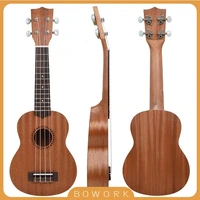 21 inch ukulele acoustic soprano hawaii rosewood fingerboard strings ukulele mahogany student ukulele beginner 4 strings guitar