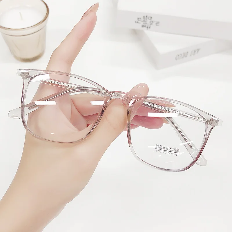 Очки по рецепту голусветильник зеркальные близорукость очки TR90 квадратные
