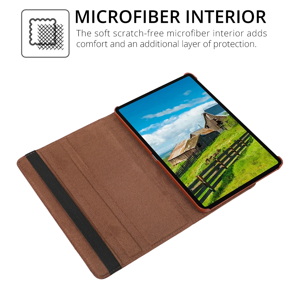 Фото Вращающийся на 360 градусов чехол для Xiaomi Mi Pad 5, 10,9 дюймов, Mipad 5 Pro, 11 дюймов, чехол-подставка из искусственной кожи для планшета XiaomiPad 2021 №3