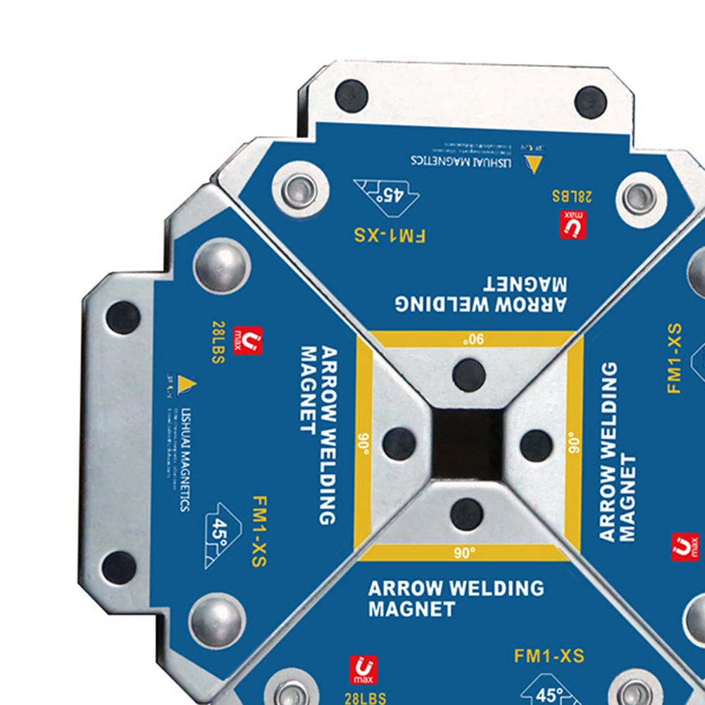 4 шт. магнитные держатели для сварки 28 фунтов 45/90/135 градусов