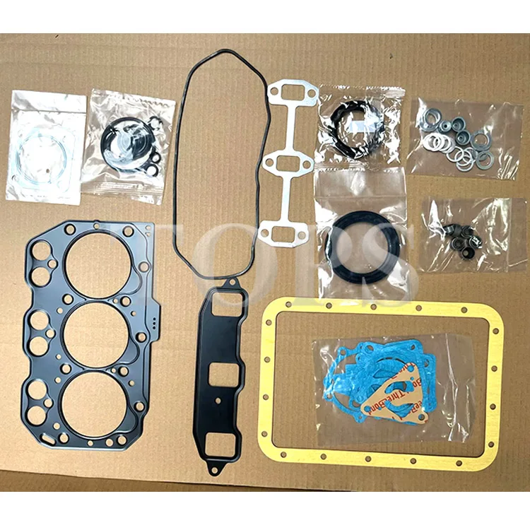 3D74E 3TNE74 3D74 3TN74E полный комплект прокладок 719789-92620 для дизельного экскаватора Yanmar