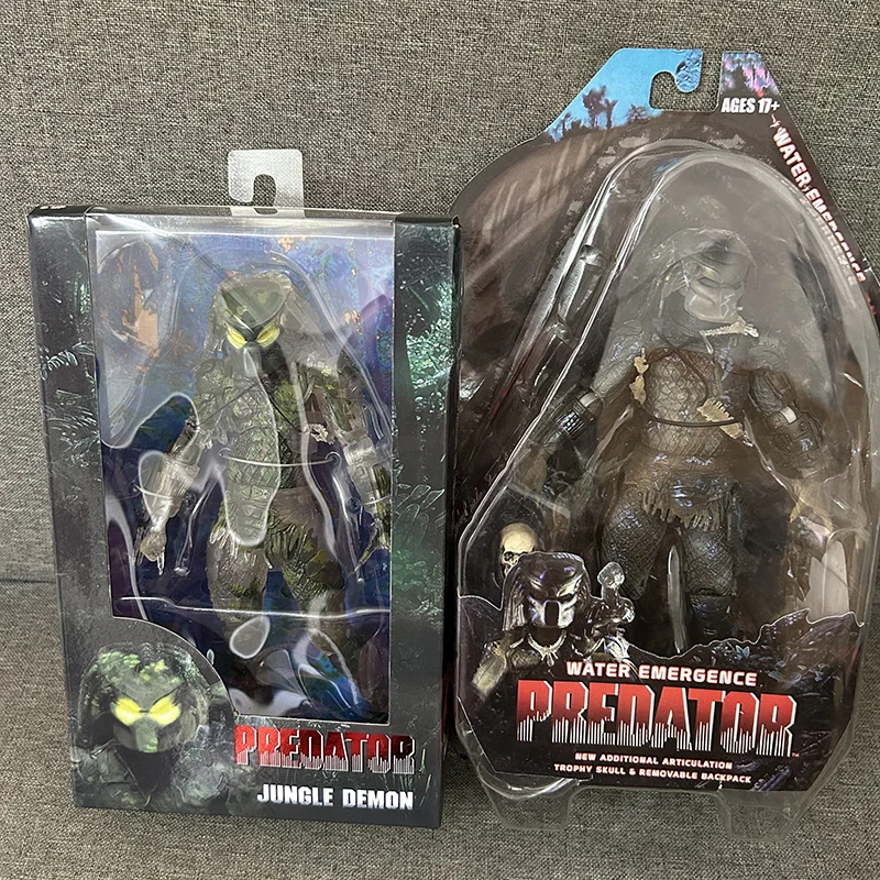 

NECA Predator Jungle Demon Predator Water Emergence Predator PVC Action Figure Collectible Model Toys 22CM Birthday Gift