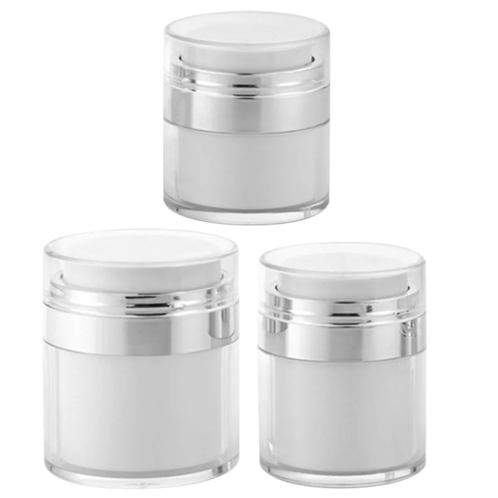 3 Pcs Empty Cream Container Lotion Spf Lotion Jar Lotion Containers Packing Box Lotion Dispenser Pp Lotion Bottles Travel