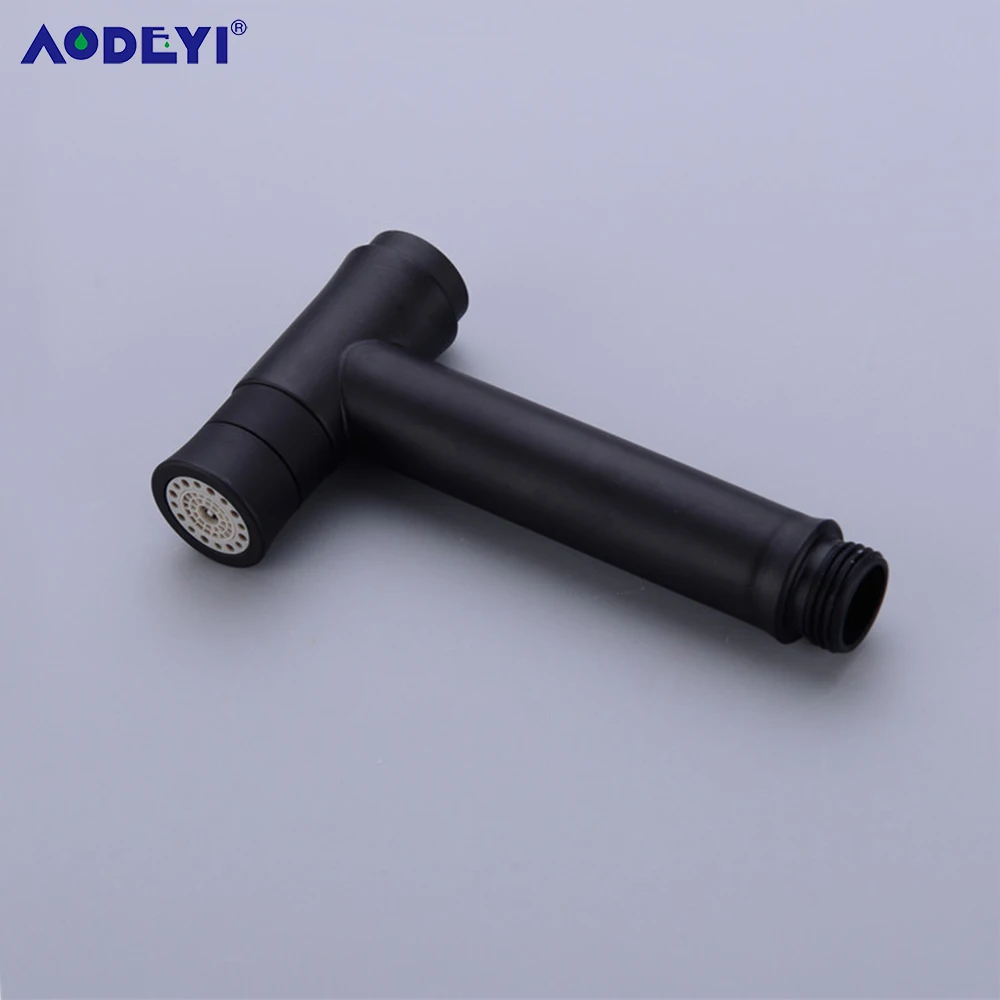 Черный Туалет Биде опрыскиватель настенный из нержавеющей стали ручной подгузник Shattaf Douche комплект с угловым клапаном 1,2 м шланг и кронштейн