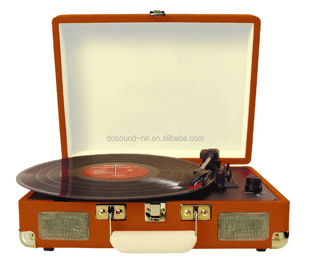 

Suitcase Turntable Vinyl Record Player Gramophone With Radio Usb Player And Encoding AUX