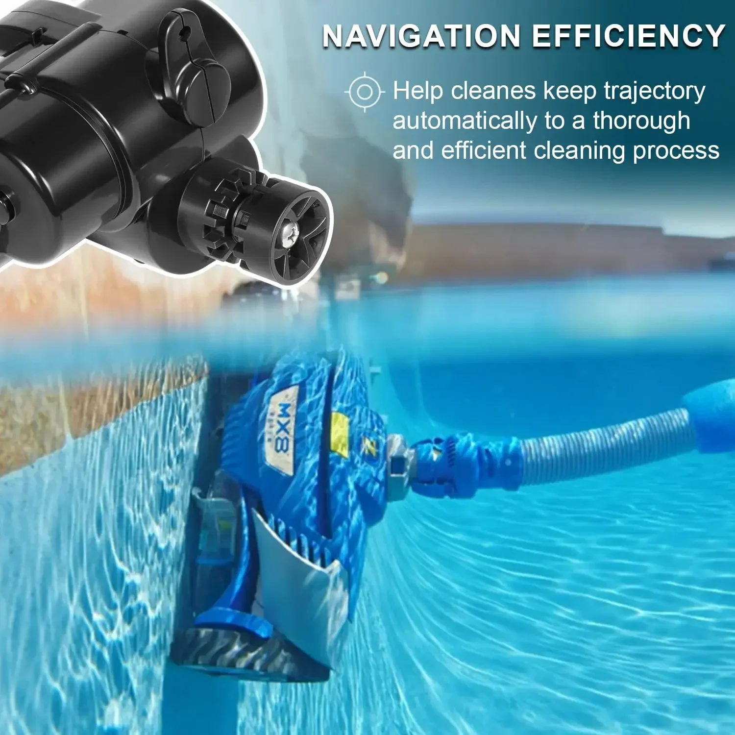 Устройство управления боковым направлением A R0524700 для зодиака Baracuda MX8 Elite