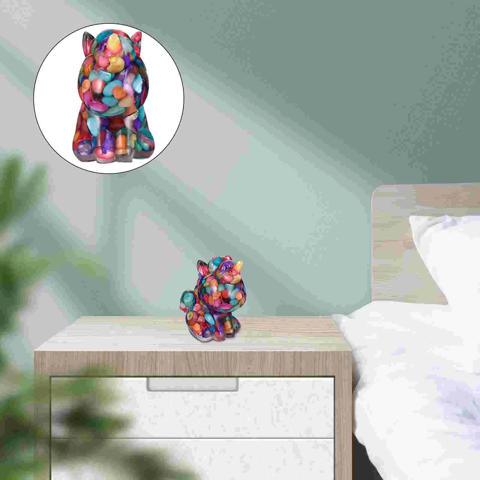 

1pc Gravel Statue Indoor Home Pretty Creative Decor
