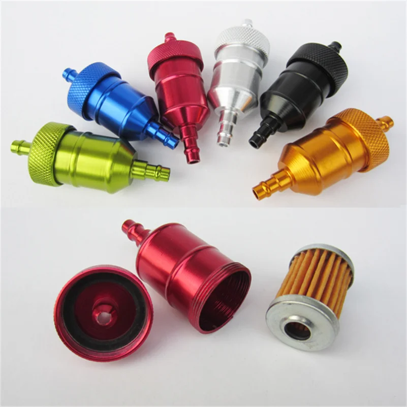

Aluminum Alloy Petrol Fuel Filter Cleaner For Pit Bike Dirt Bike ATV Motorcycle Motocross Enduro Racing Quad Free Shipping