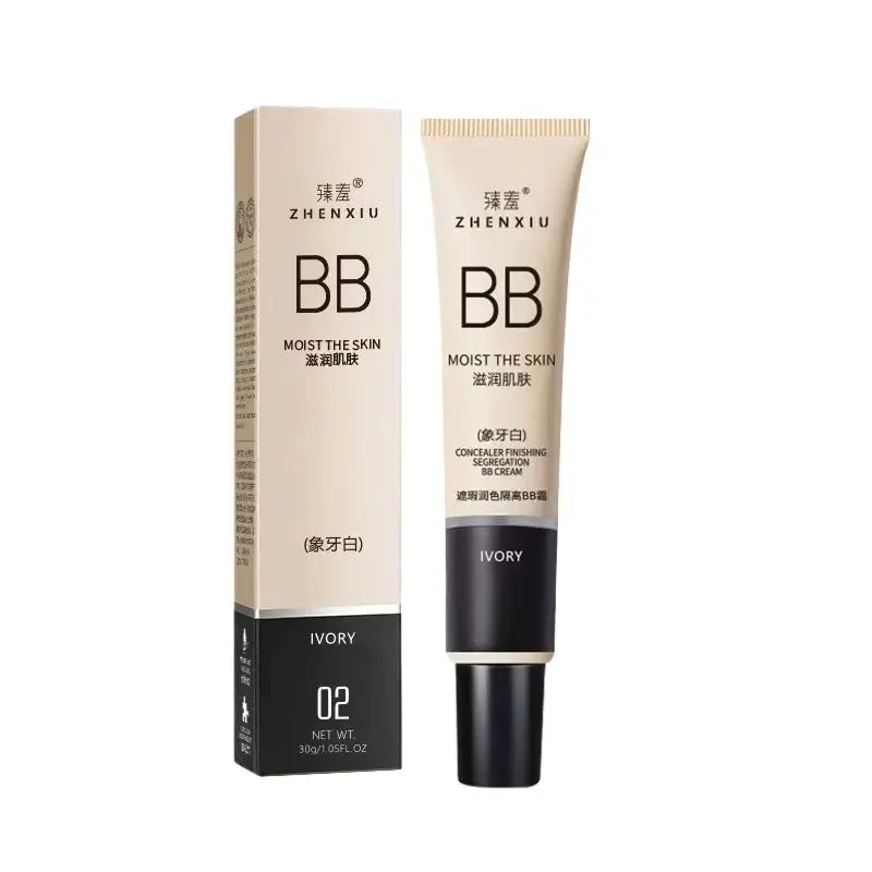 

Fashion 1 Pcs BB Cream Concealer Moisturizing Foundation Base Makeup Bare Whitening Easy to Wear Face Beauty Cosmetics