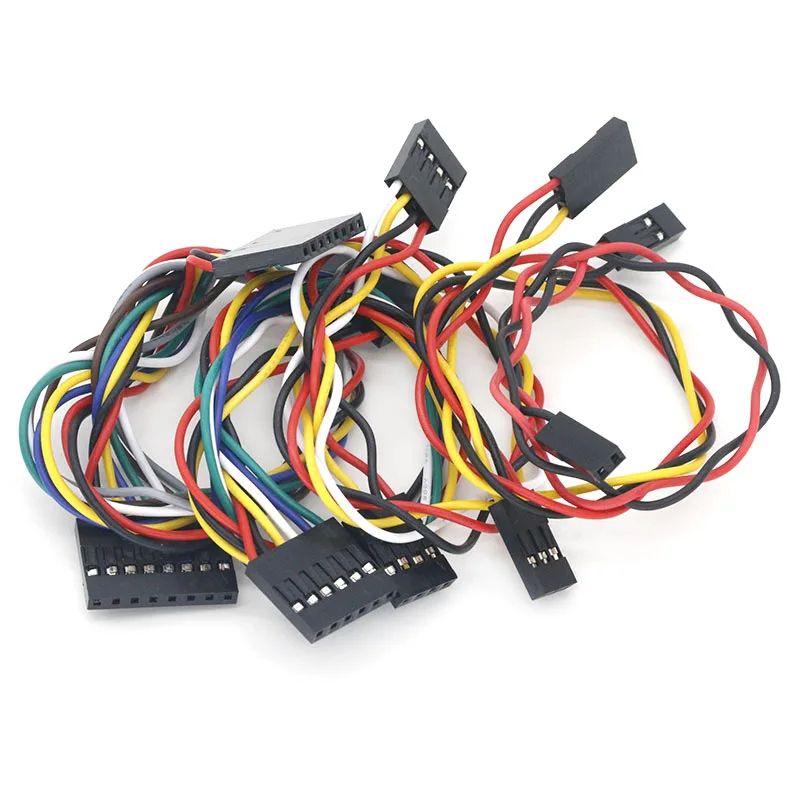 Кабель Dupont для Arduino 20 см 2 54 мм линия папа мама перемычка кабели 2P/3P/4P/6P/8P комплект
