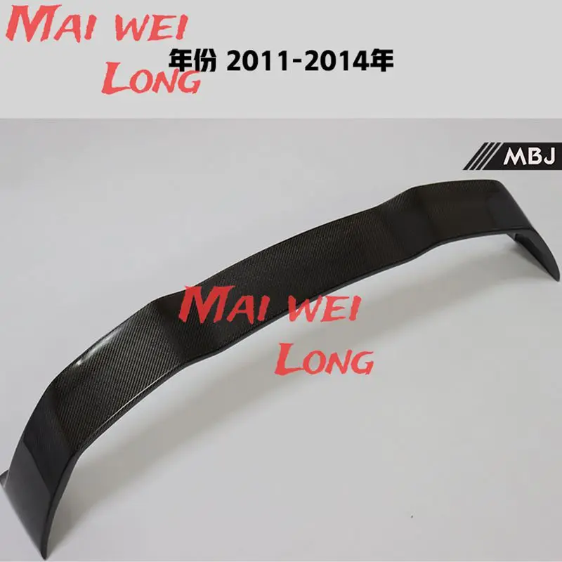 Высококачественный задний спойлер на крышу багажника из углеродного волокна