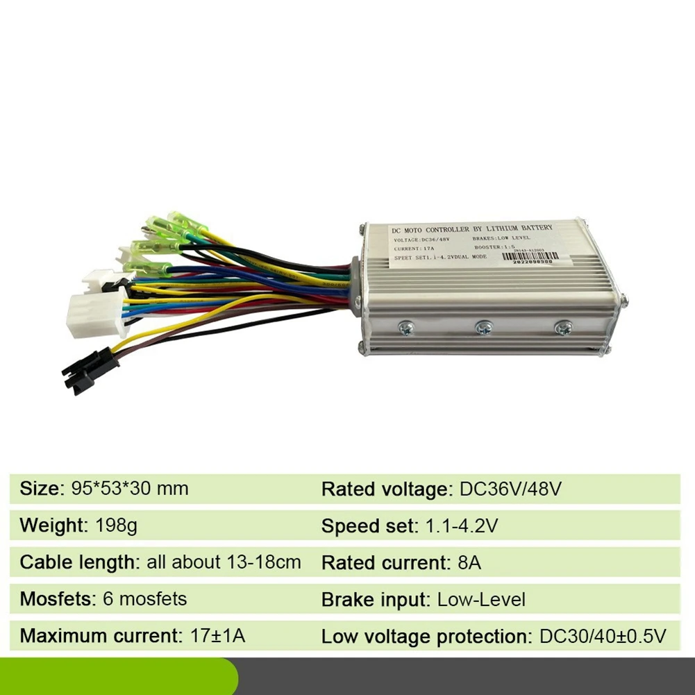 

36V48V Waterproof S800 LCD Display Panel Electric Bicycle Scooter Brushless 17A Brushless Controller Kit