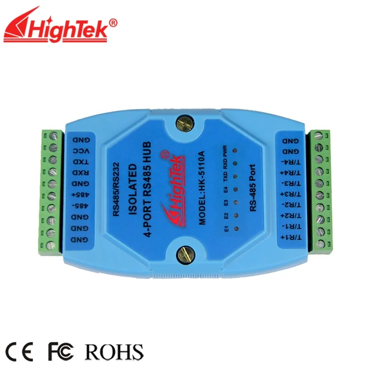 

Industrial Grade RS232 to 4 channel RS485/422 Repeater