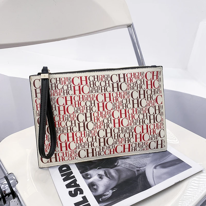 

2023 New Fashion Designer Small Square Bag High Quality Luxury ch Clutch Purse Luxury Panelled Letter ch Envelope Bag Sac A Main