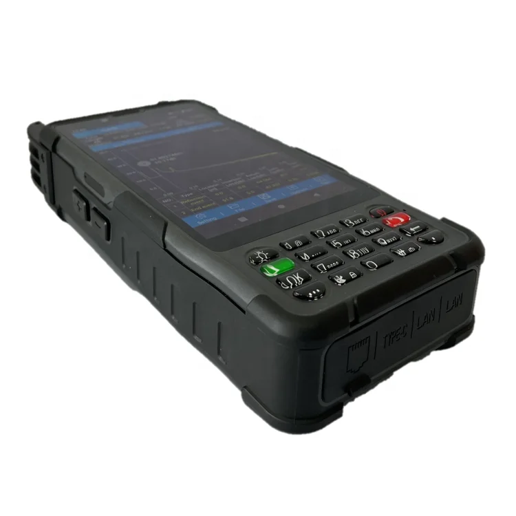S337 V2 All In One OTDR Telecom Test PDA  Android 9.0 Barcode Scanning+VDSL+ADSL+Optical Power Test+VFL Etc Function