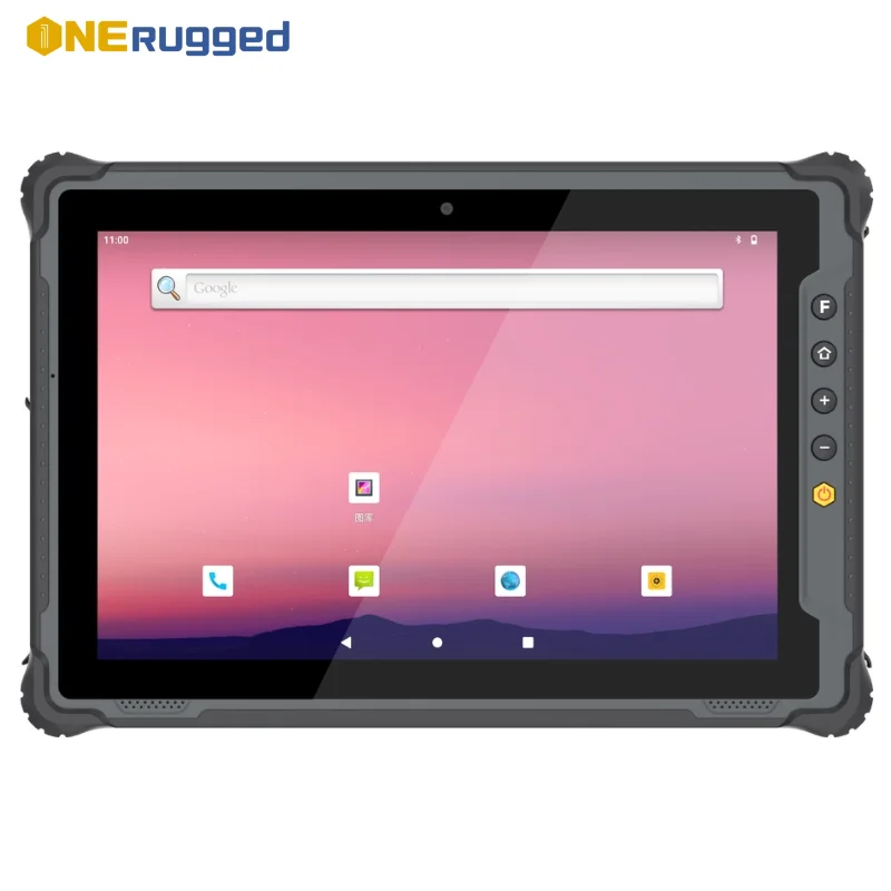 Фото Прочный планшет ODM/OEM, 10-дюймовый промышленный ПК на Android, 4G/WiFi/BT/GPS, RK3568, 10000 мАч, 2D сканер штрих-кодов, NFC, водонепроницаемость IP65 №1