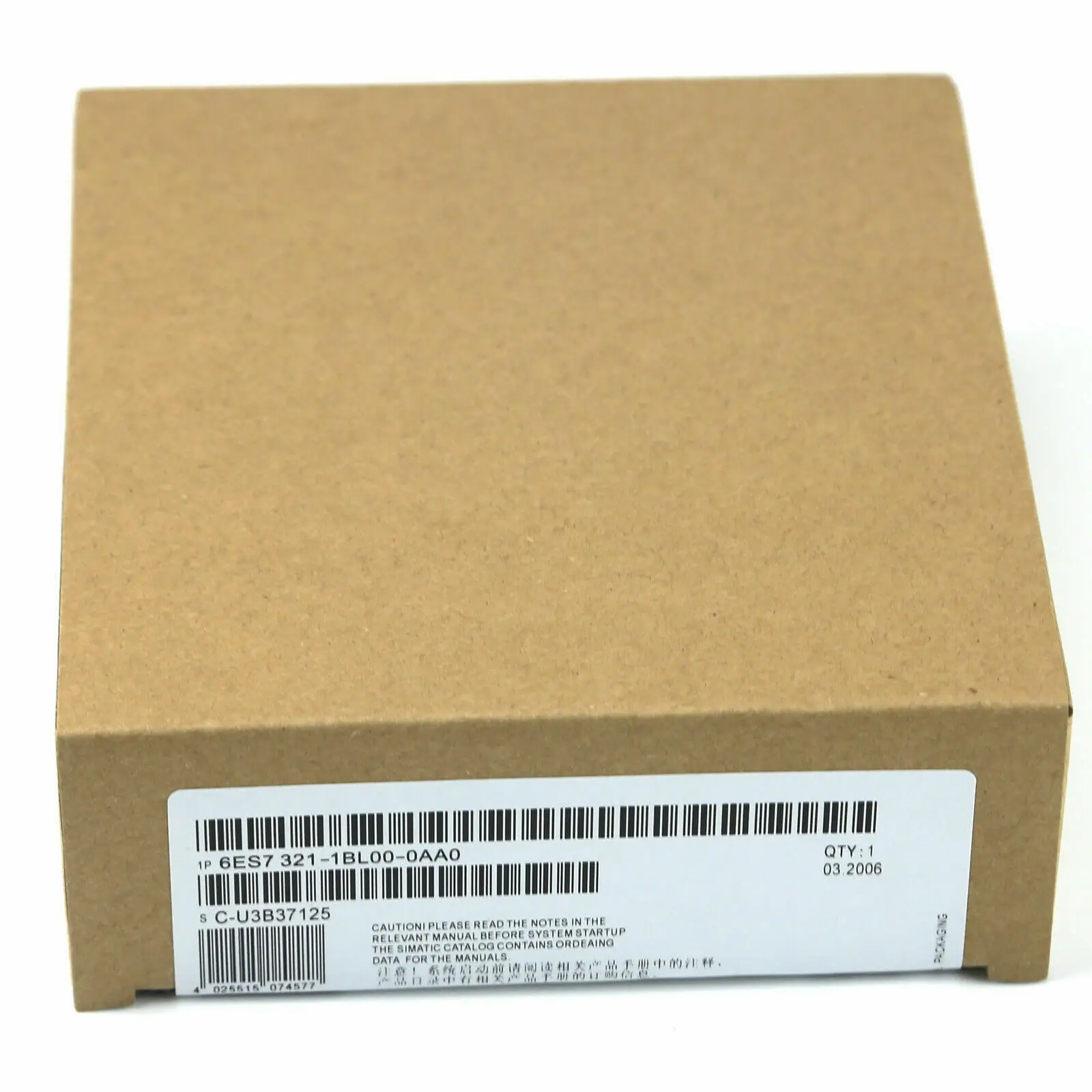 

6ES7321-1BL00-0AA0 Siemens New Original 6ES7 321-1BL00-0AA0