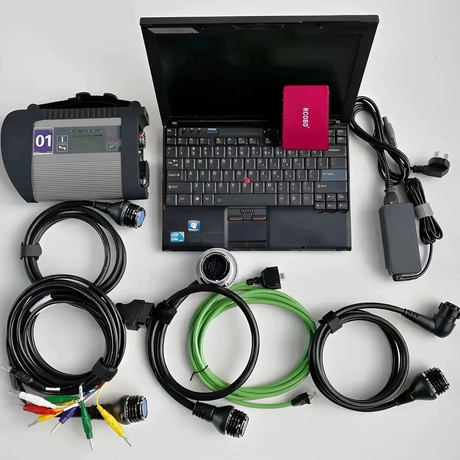 Фото MB STAR C4 SD Compact Automotriz Repair Tool Б/у ноутбук X201 I7 CPU 8G RAM 512GB SSD Программное обеспечение №1