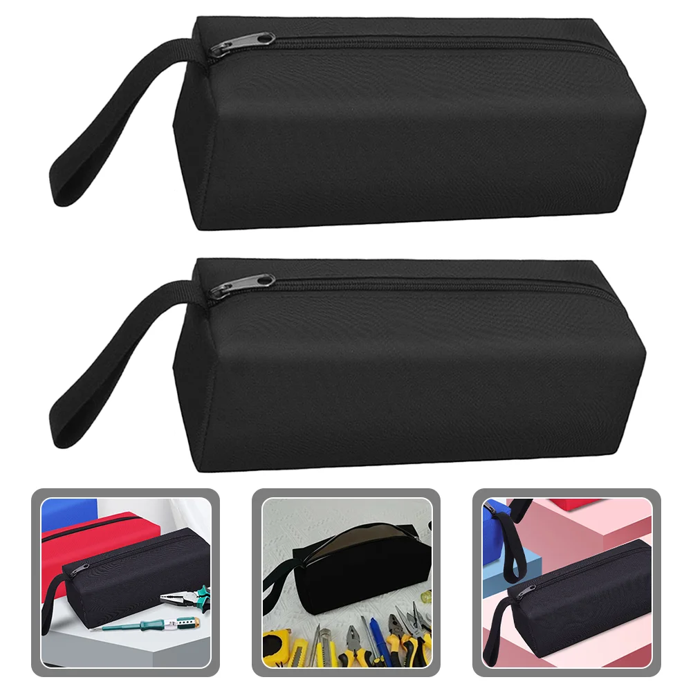 

2 pcs Oxford Cloth Tool Bags Portable Tool Bag Zipper Tool Storage Bags Tool Organizer