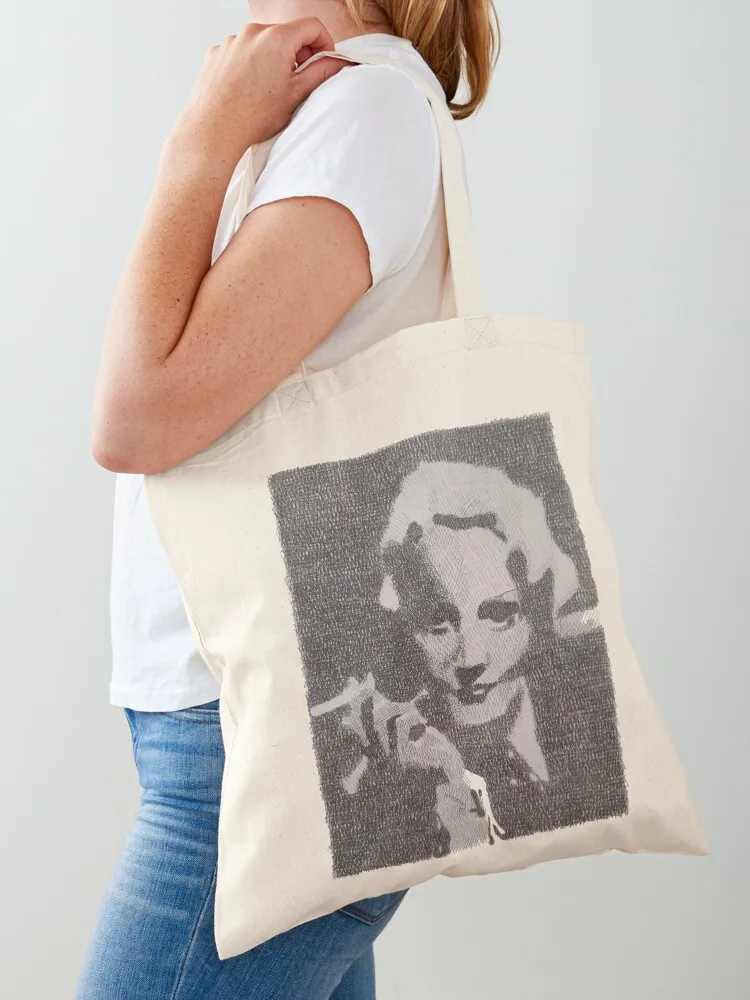 Marlene Dietrich Tote Bag сумки для женщин женская сумка покупок Холщовая большая