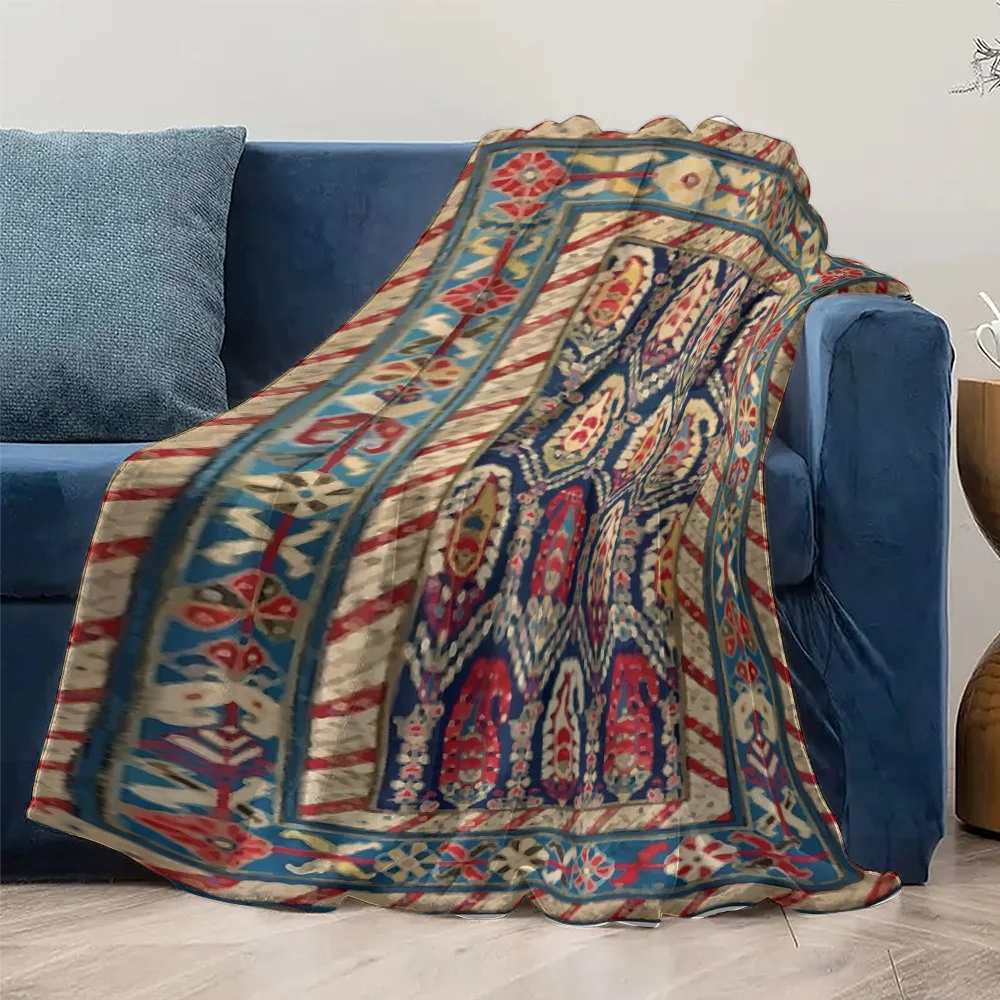 Фото Турецкий винтажный персидский стиль, этнический вышитый ковер, ковер Kilim, чехол для подушки, домашний декор, подарок №5